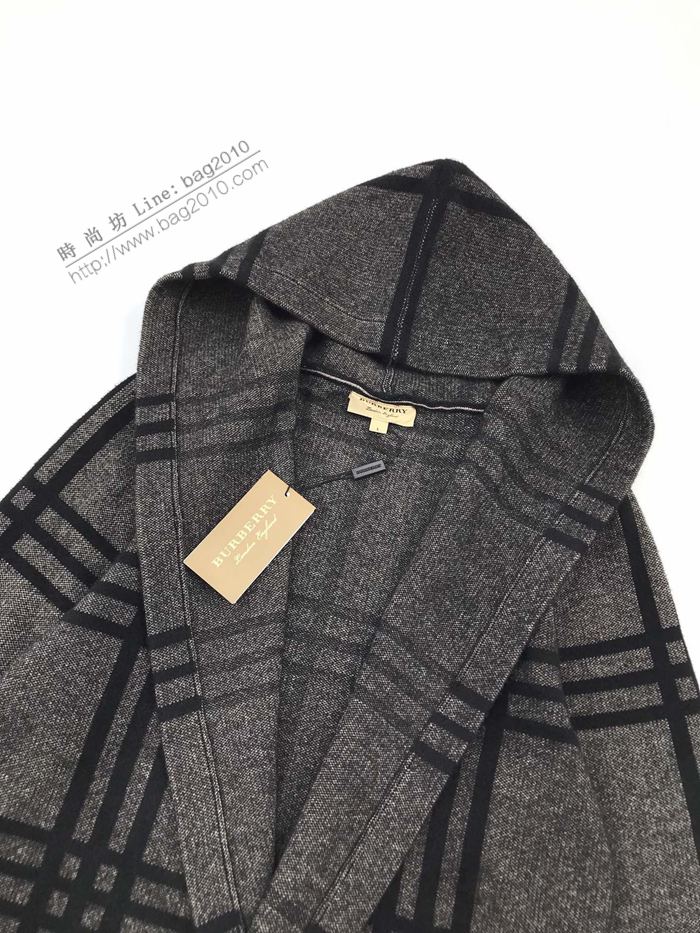 Burberry男裝 巴寶莉新款薄款毛呢中長款外套大衣 男女同款  ydi3016
